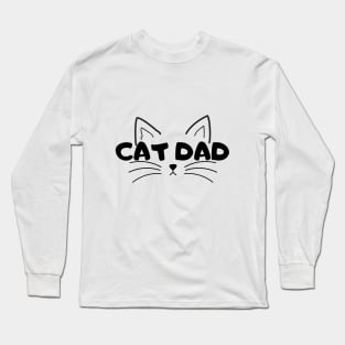 Cat dad Long Sleeve T-Shirt